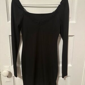 Black Long Sleeve Dress
